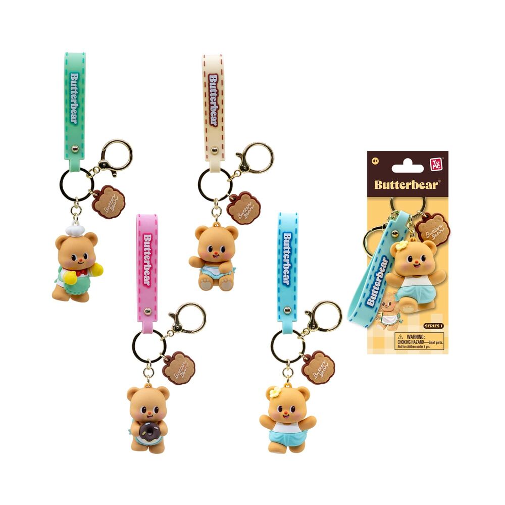 Llavero figura Everyday Serie 1 Butterbear 5cm (pack) - Frikibase.com
