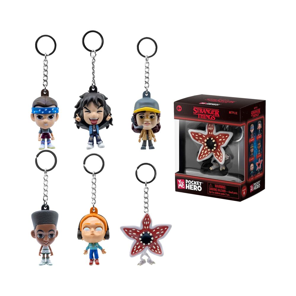 Llavero figura Stranger Things (pack) - Frikibase.com