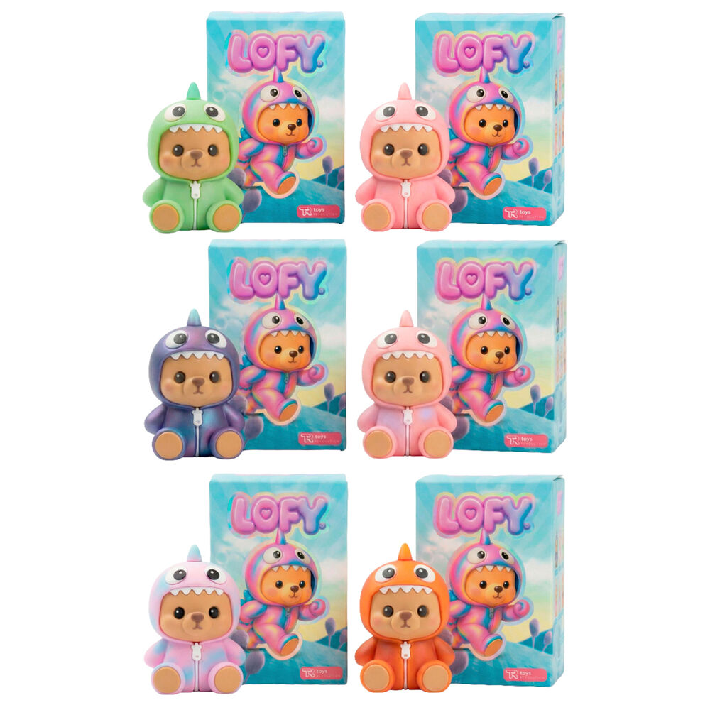 Muñeco sorpresa Material: PVC Blind Box Oso Lofy 7cm (pack) - Frikibase.com