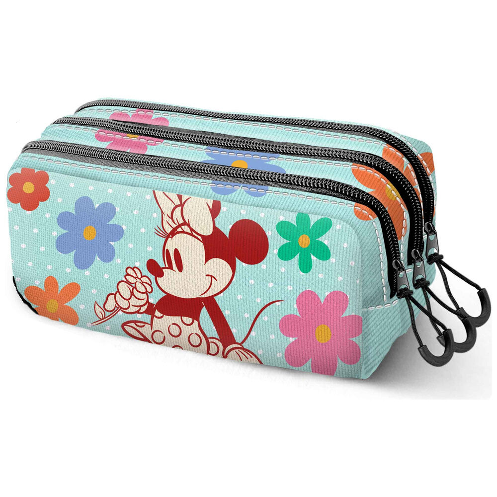 Portatodo Bloom Minnie Disney triple - Frikibase.com