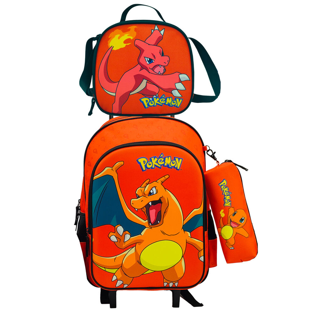 Set Trolley + portatodo + bolsa portameriendas Pokemon - Frikibase.com