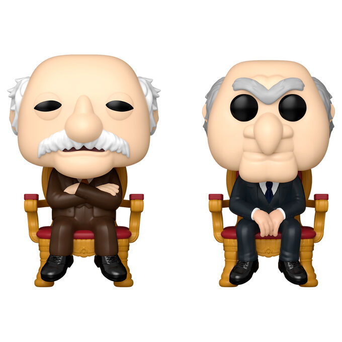 Blister 2 figuras POP Los Teleñecos Waldorf and Statler Exclusivo - Frikibase.com
