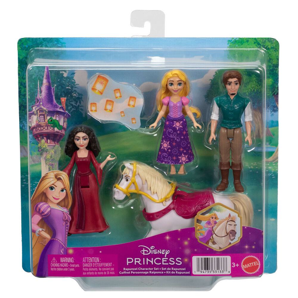 Blister 4 figuras Rapunzel Enredados Disney - Frikibase.com