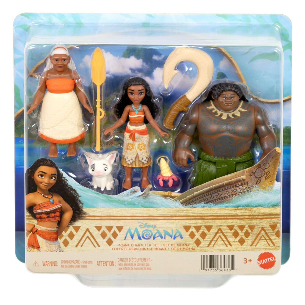 Blister figuras Vaiana Moana Disney - Frikibase.com