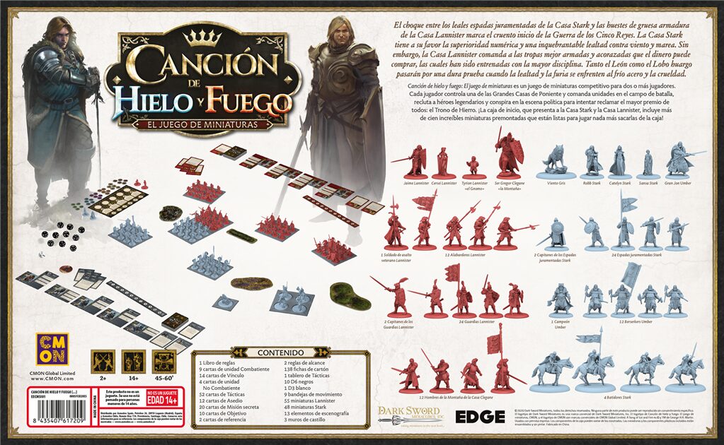 Canción de Hielo y Fuego: Juego de miniaturas - Juego de Miniaturas - Frikibase.com