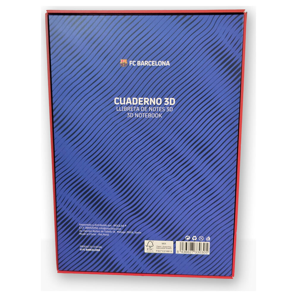 Cuaderno A5 F.C. Barcelona