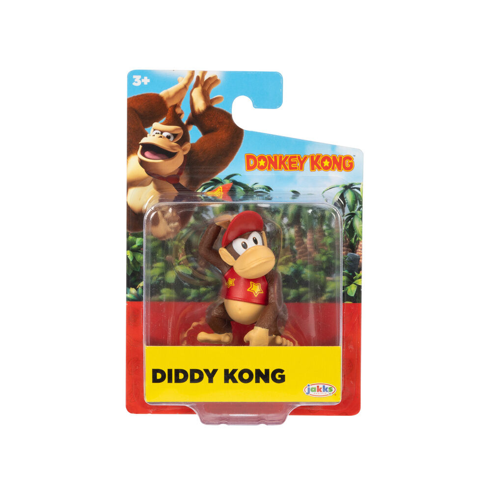Figura Donkey Kong 6cm (pack)