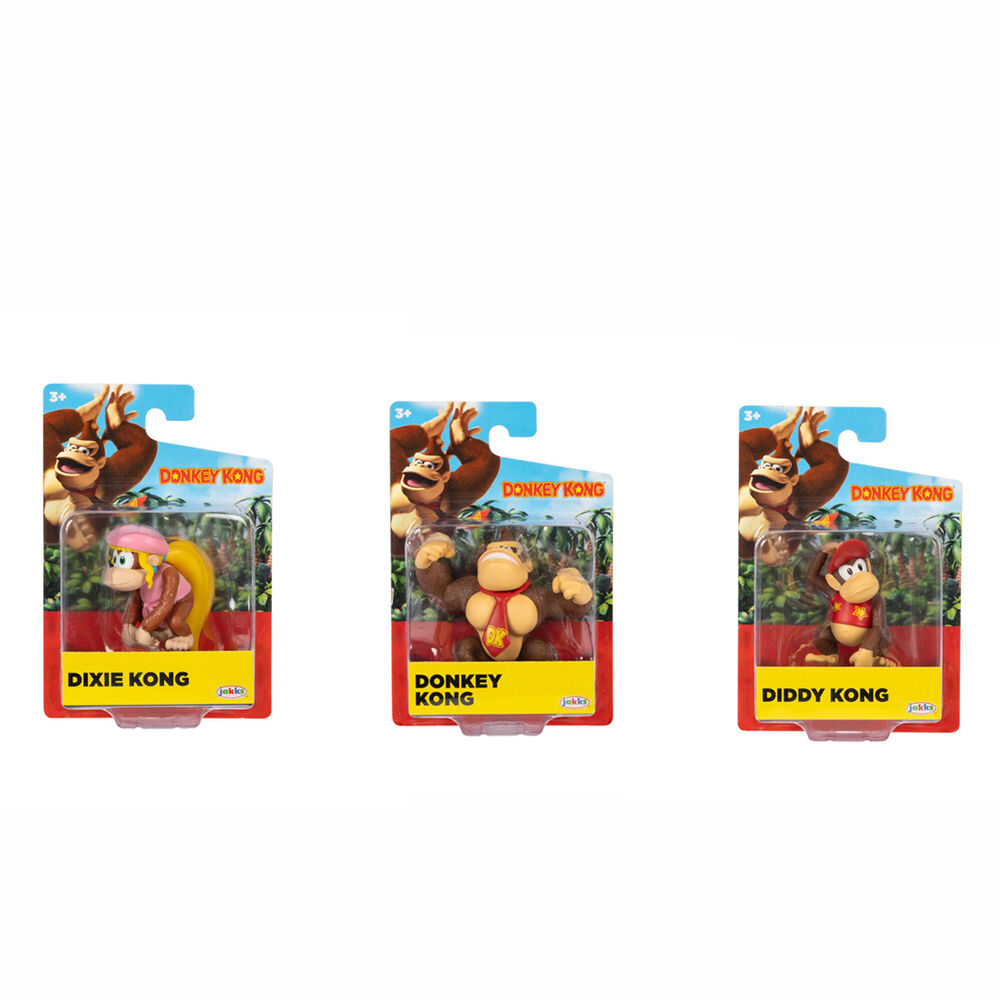 Figura Donkey Kong 6cm (pack) - Frikibase.com