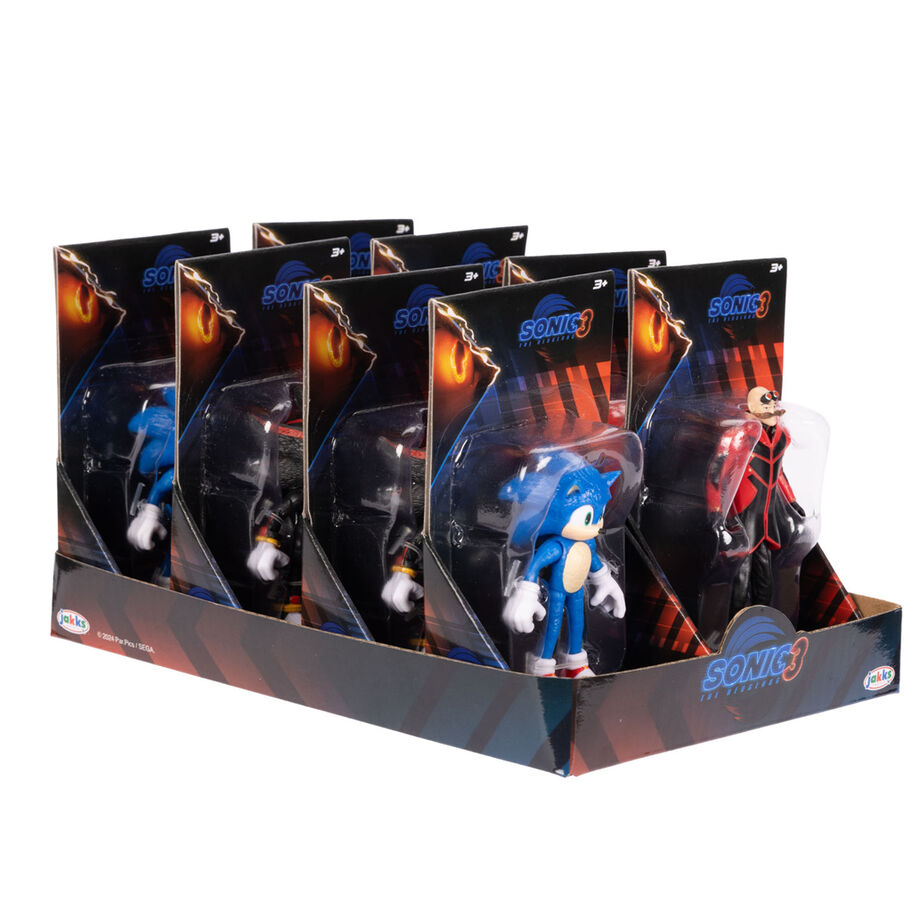 Figura La Pelicula Sonic 3 7cm (pack) - Frikibase.com