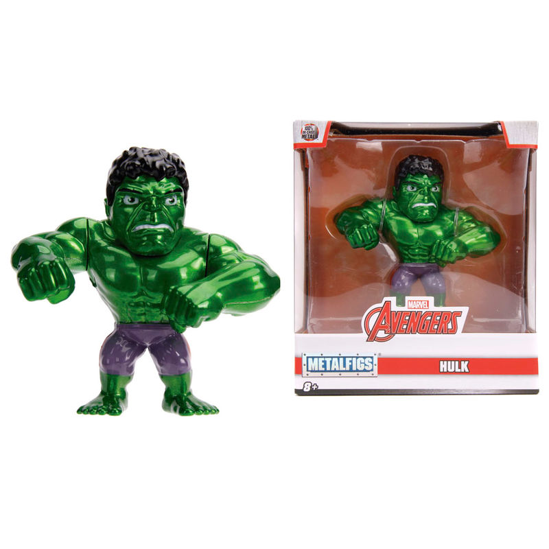 Figura metalfigs Hulk Vengadores Avengers Marvel 10 cm - Frikibase.com
