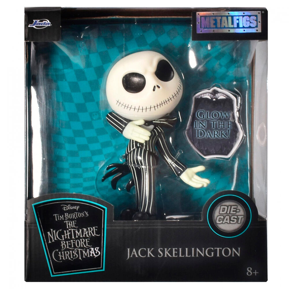 Figura metalfigs Jack Skellington Pesadilla Antes de Navidad 10cm - Frikibase.com