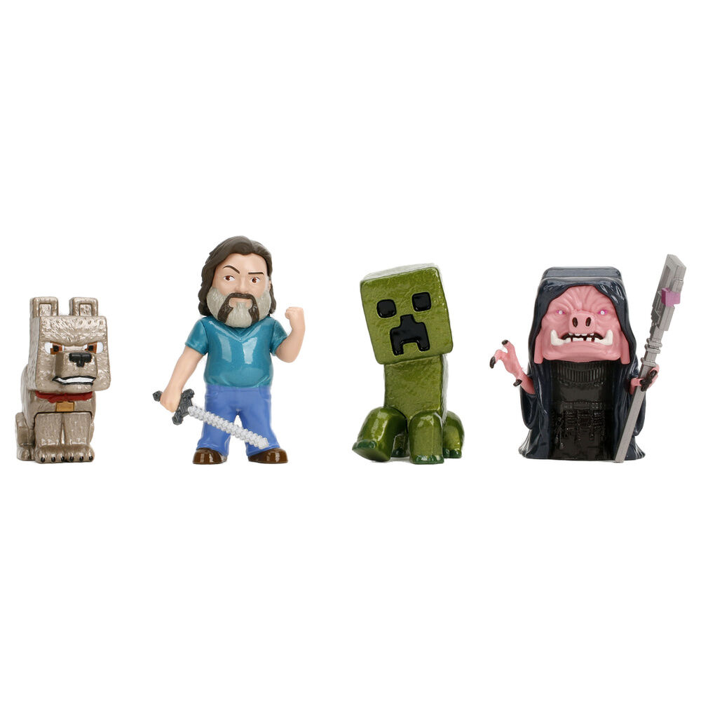 Figura metalfigs Minecraft 7cm (pack) - Frikibase.com