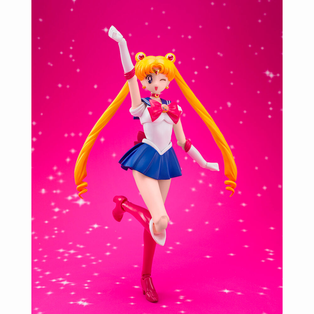 Figura S.H. Figuarts Crystal Star Compact Edition Sailor Moon 14cm - Frikibase.com