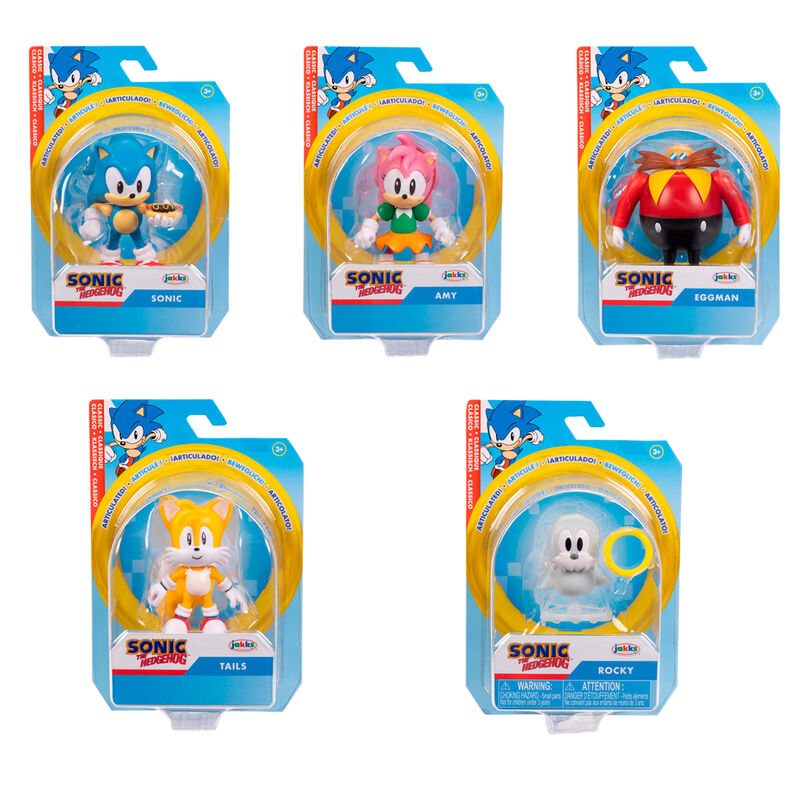 Figura Sonic the Hedgehog 6cm (pack) - Frikibase.com