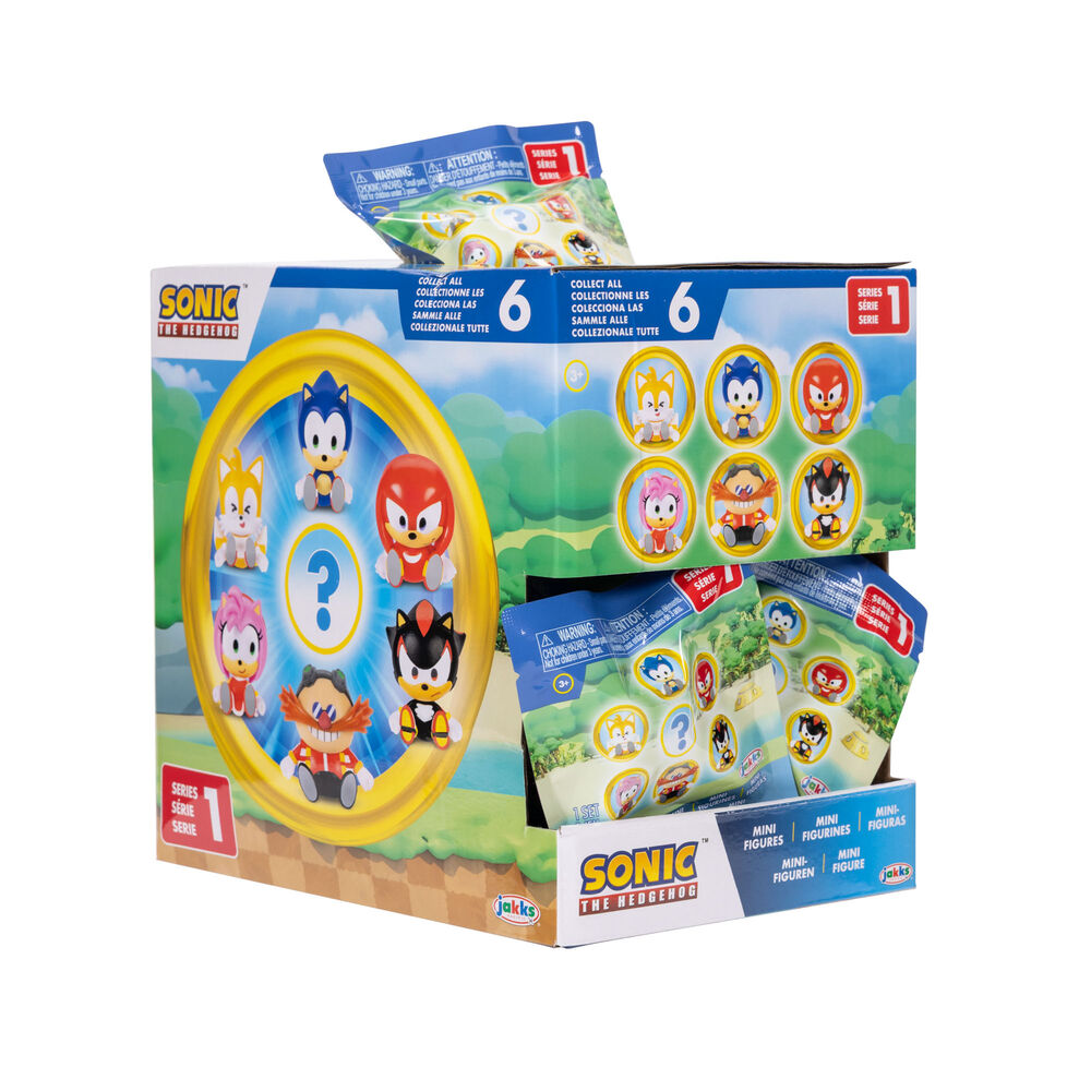 Figura sorpresa Sonic the Hedgehog 4cm (pack) - Frikibase.com