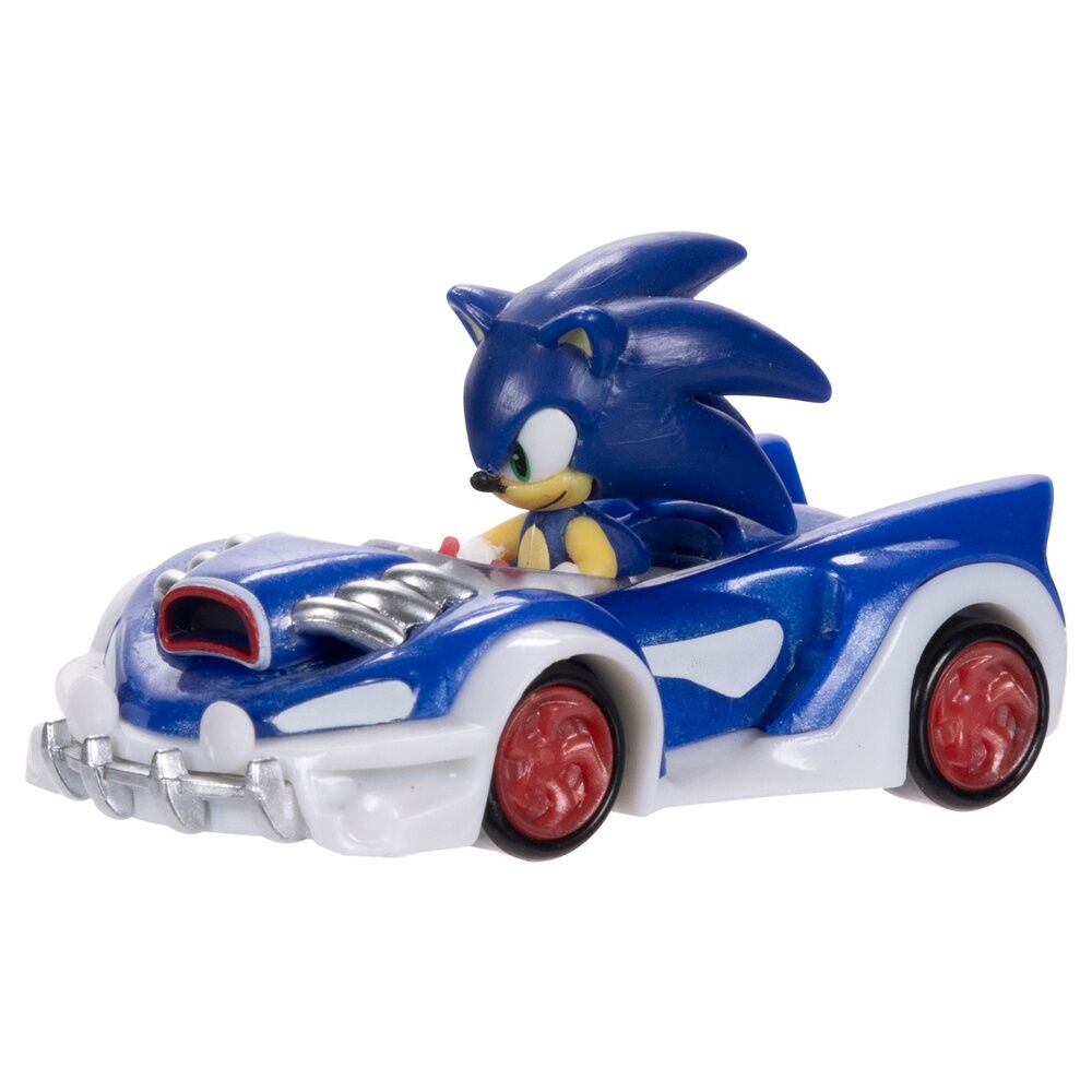 Figura vehiculo wave 7 Sonic the Hedgehog (pack)