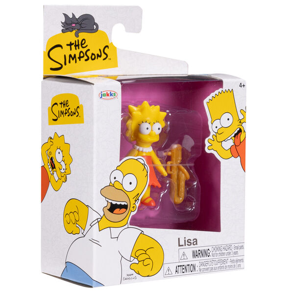 Figura wave 1 Los Simpsons 6cm (pack)