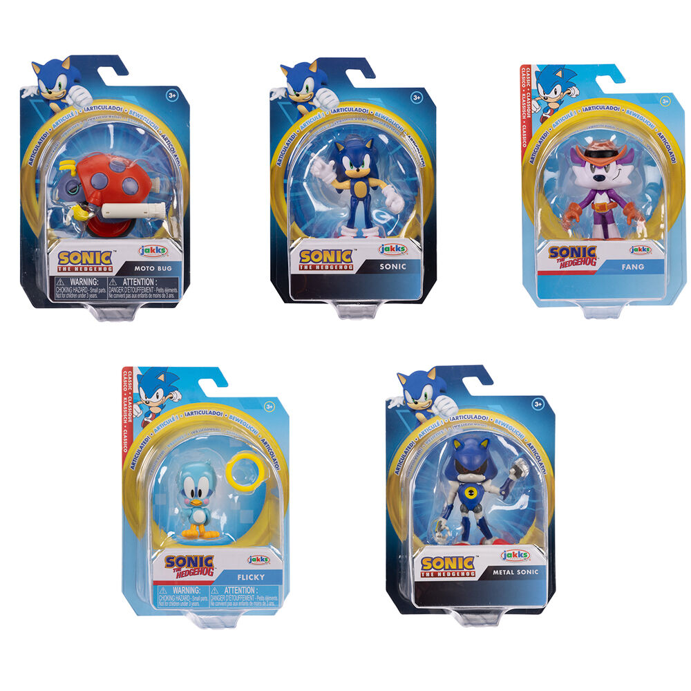 Figura wave 18 Sonic the Hedgehog 6cm (pack) - Frikibase.com