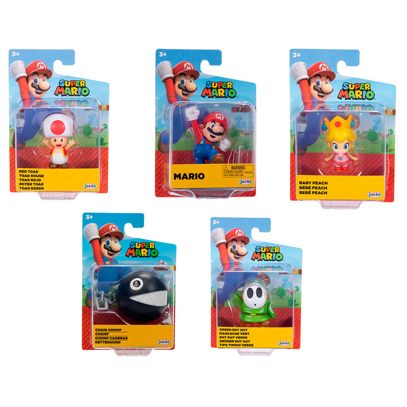 Figura wave 49 Super Mario Bros 6cm (pack) - Frikibase.com
