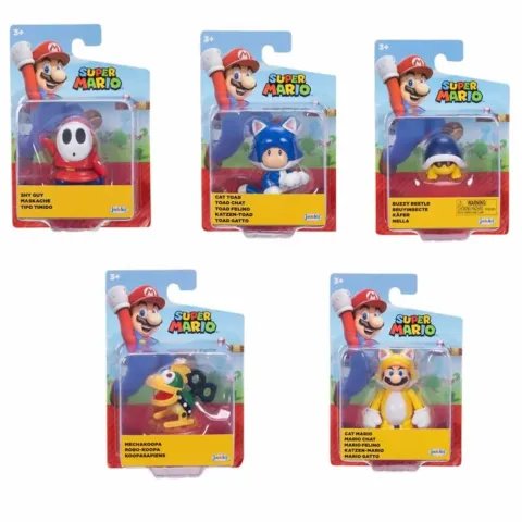 Figura Wave 50 Super Mario Bros 6cm (pack) - Frikibase.com