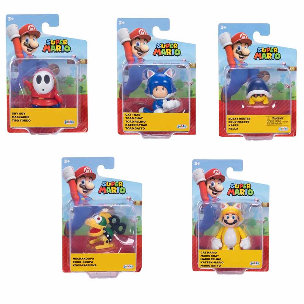 Figura Wave 50 Super Mario Bros 6cm (pack) - Frikibase.com
