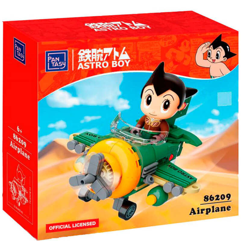 Kit Construccion Astro Boy Avion Astro Boy 161pzs - Frikibase.com
