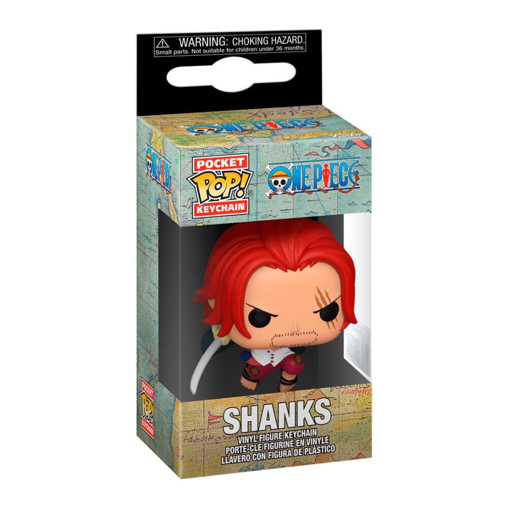 Llavero Pocket POP One Piece Shanks - Frikibase.com