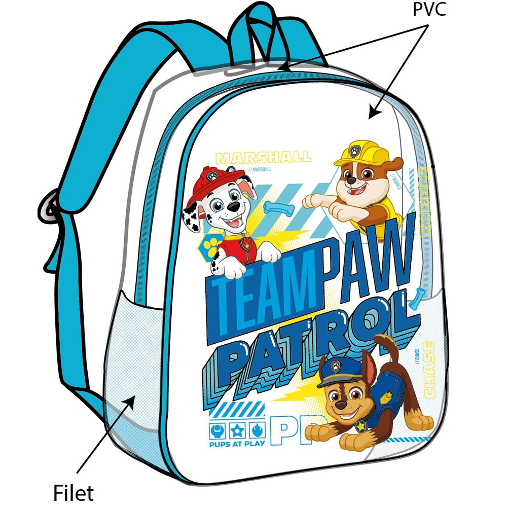 Mochila Patrulla Canina Paw Patrol 31cm - Frikibase.com