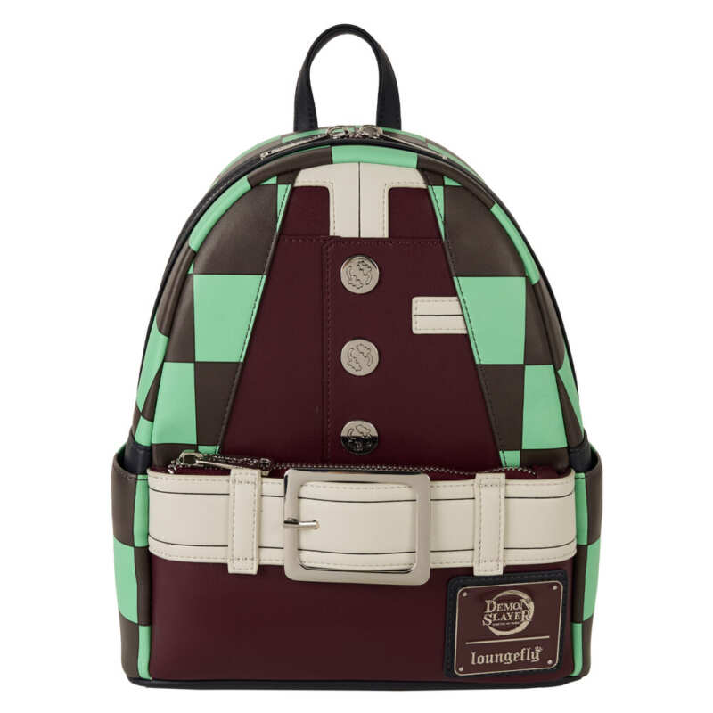 Mochila Tanjiro Kamado Demon Slayer Kimetsu no Yaiba Loungefly 26cm - Frikibase.com