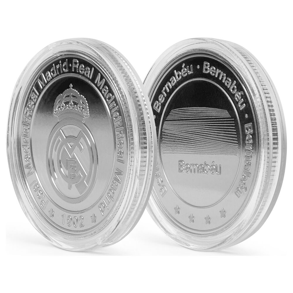 Moneda Berbabeu Plateada Real Madrid - Frikibase.com