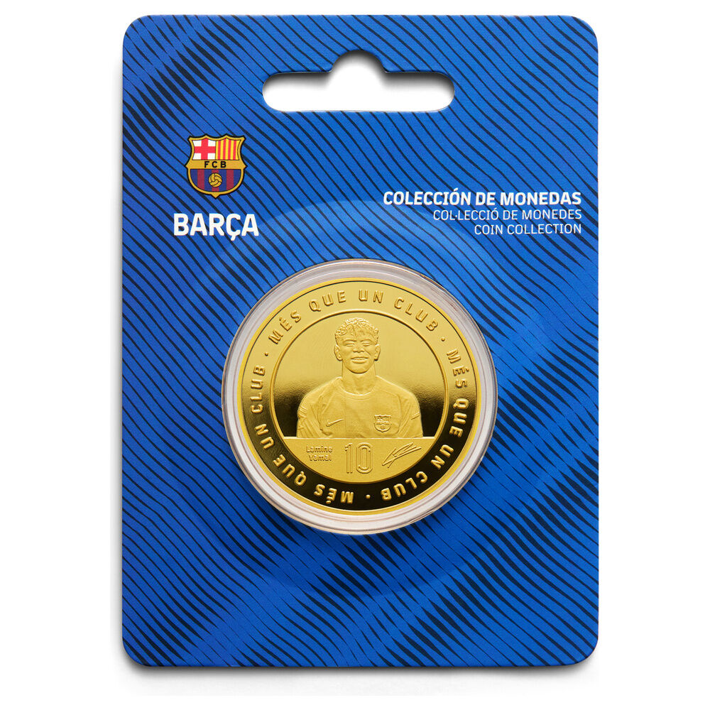 Moneda Lamine Yamal F.C. Barcelona - Frikibase.com