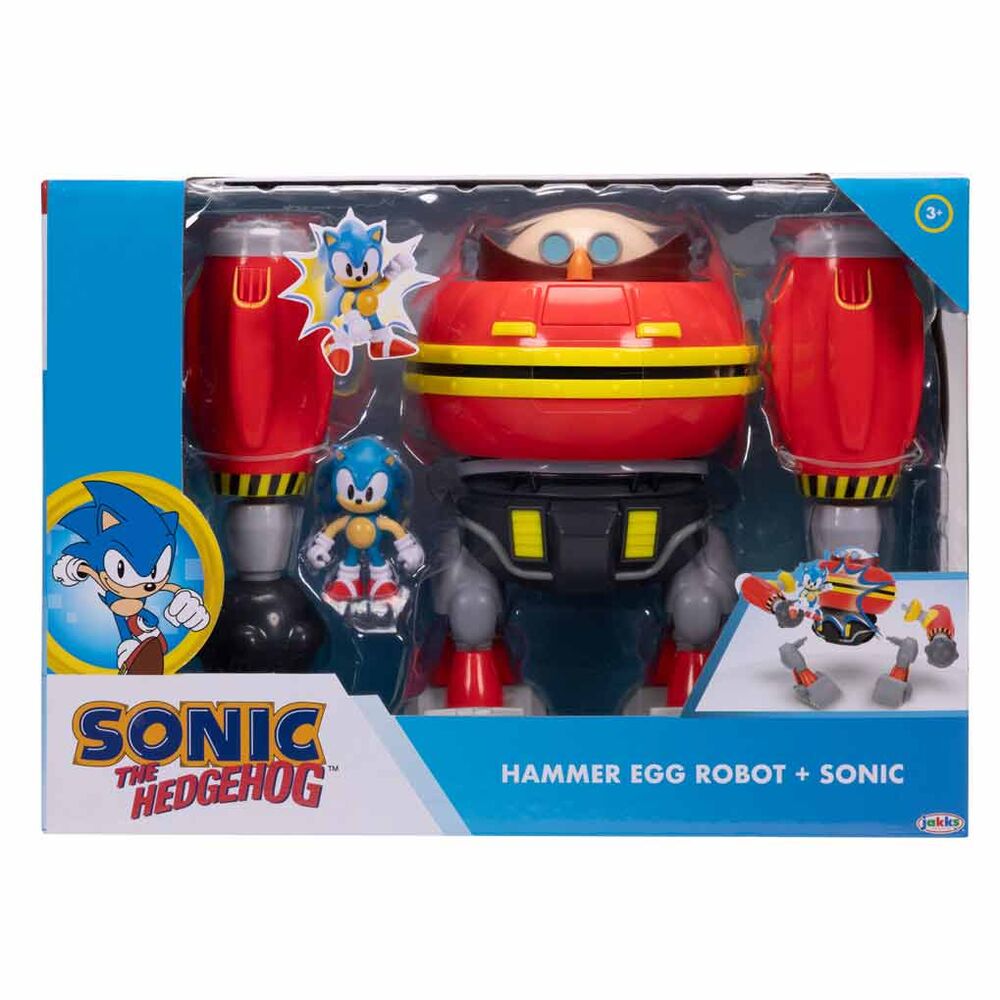 Playset Robot Martillo Dr Eggman Deluxe Sonic the Hedgehog - Frikibase.com