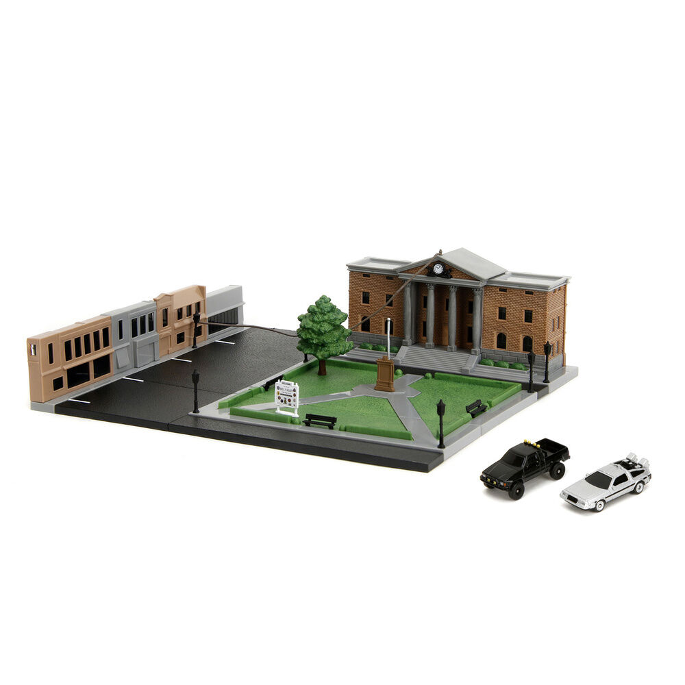 Replica Diorama Plaza de la Corte de Hill Valley Regreso al Futuro