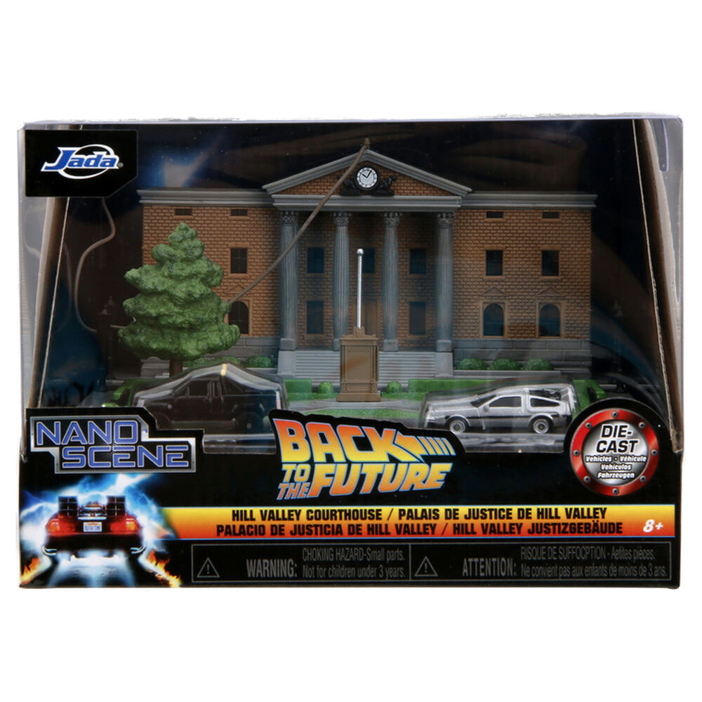 Replica Diorama Plaza de la Corte de Hill Valley Regreso al Futuro - Frikibase.com