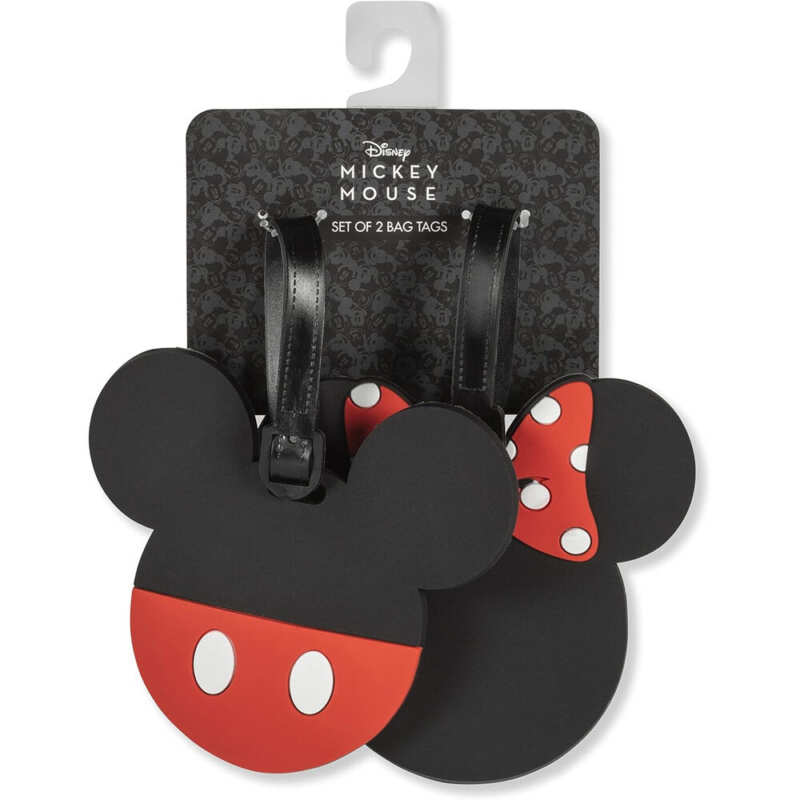 Set 2 Etiquetas de Equipaje Mickey & Minnie Disney - Frikibase.com