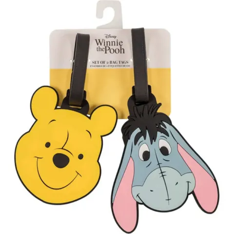 Set 2 Etiquetas de Equipaje Winnie the Pooh Disney - Frikibase.com