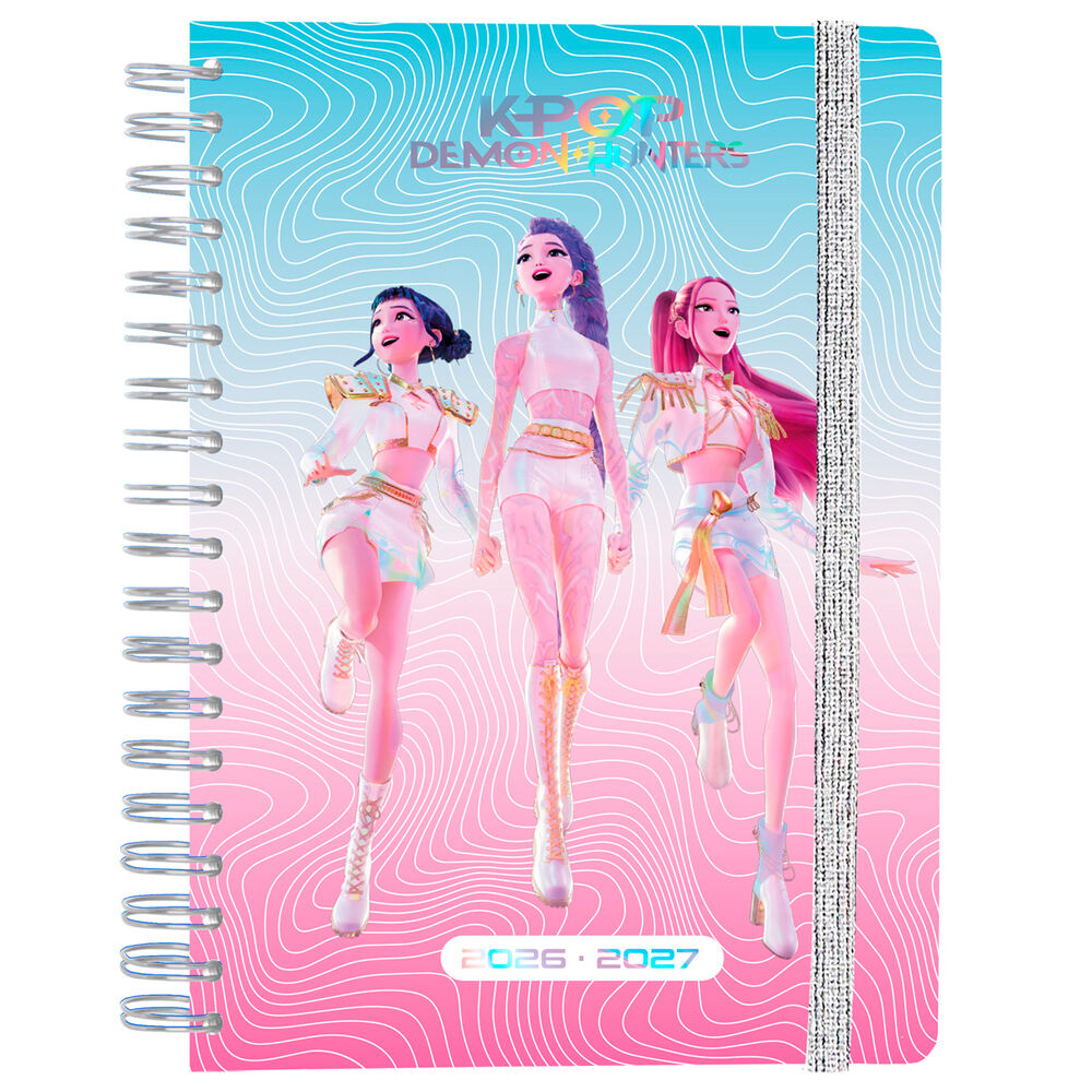 Agenda Escolar KPop Demon Hunters 2026/2027 - Frikibase.com