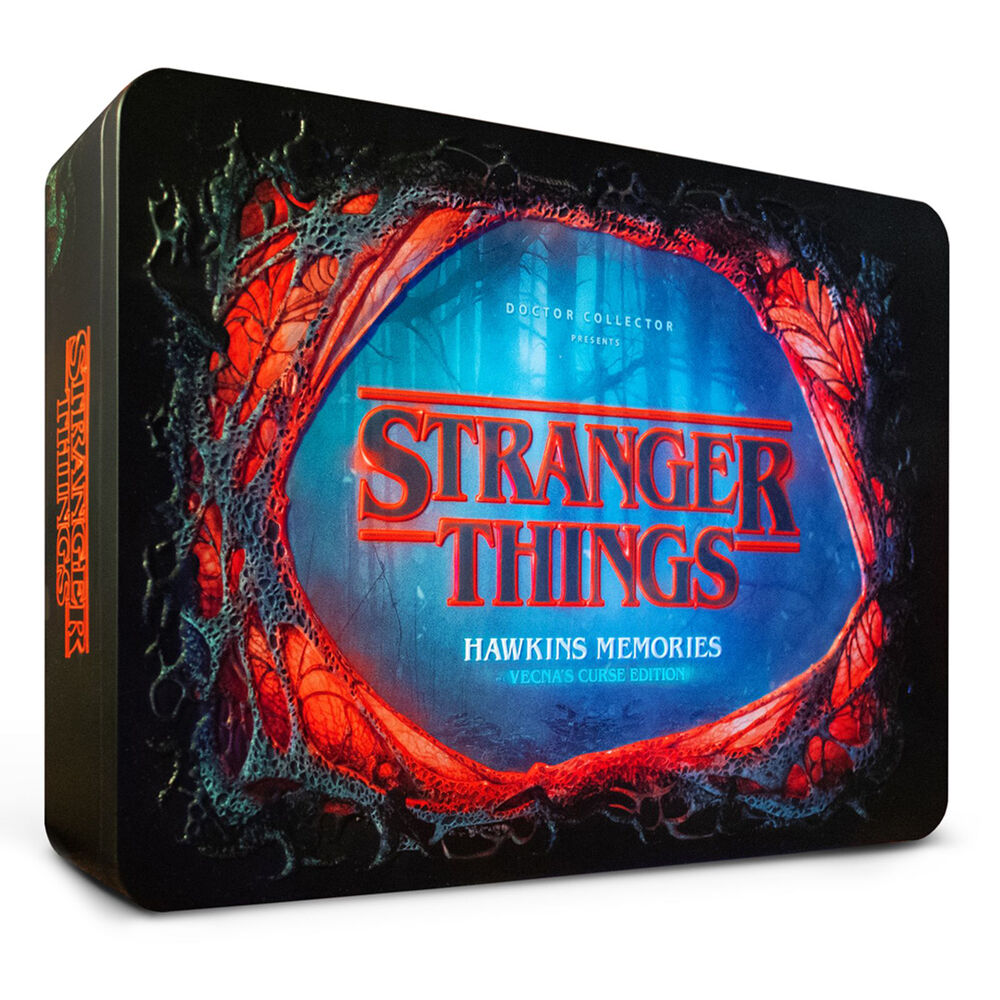 Caja metalica Hawkins Memories Vecna Curse Limited Stranger Things - Frikibase.com
