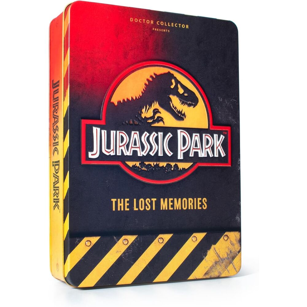 Caja metalica Los Recuerdos Perdidos Jurassic Park - Frikibase.com