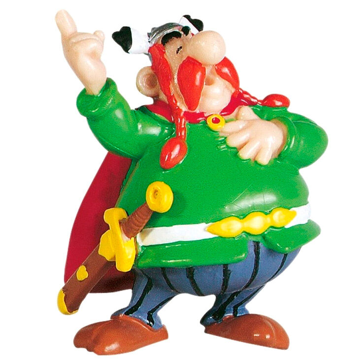 Figura Jefe Abraracurcix Asterix El Galo 6cm - Frikibase.com