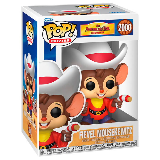 Figura POP An American Tail Goes West Fievel Mousekewitz - Frikibase.com