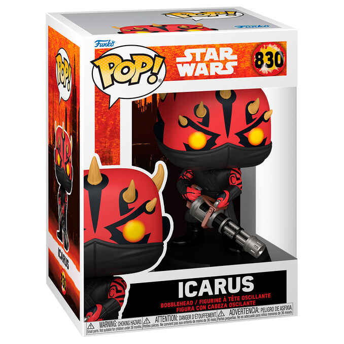Figura POP Star Wars Maul Shadow Lord Icarus - Frikibase.com