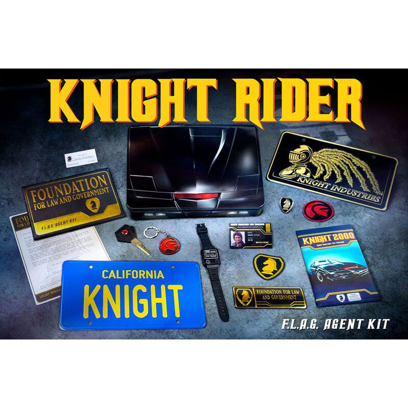 Replica kit Flag Agent Knight Rider - Frikibase.com