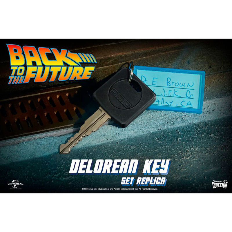 Replica llave Delorean Regreso al Futuro - Frikibase.com