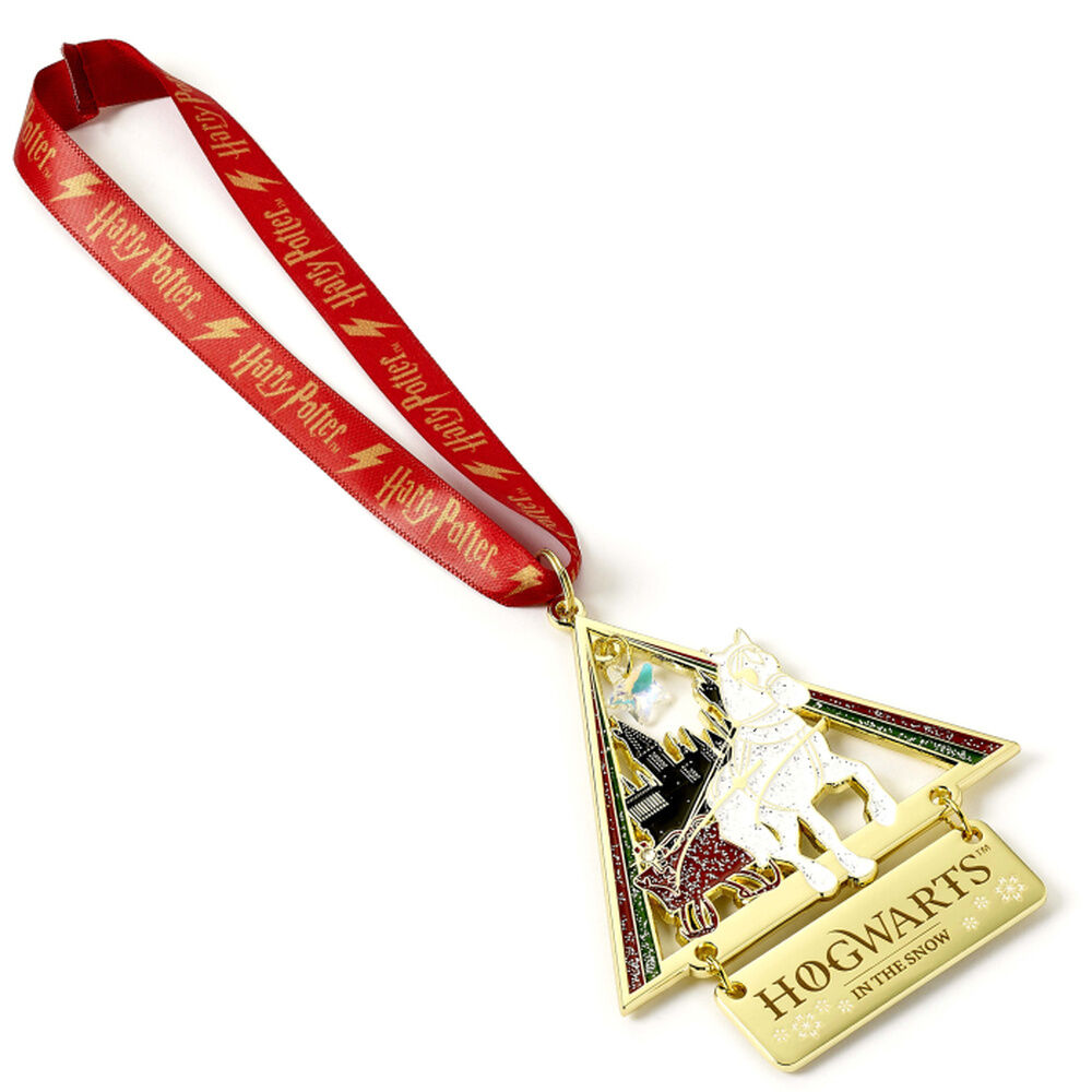 Adorno colgante Navidad Hogwarts in the Snow Harry Potter - Frikibase.com