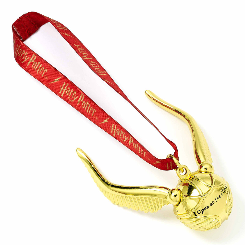 Adorno de Navidad Snitch Dorada Harry Potter - Frikibase.com