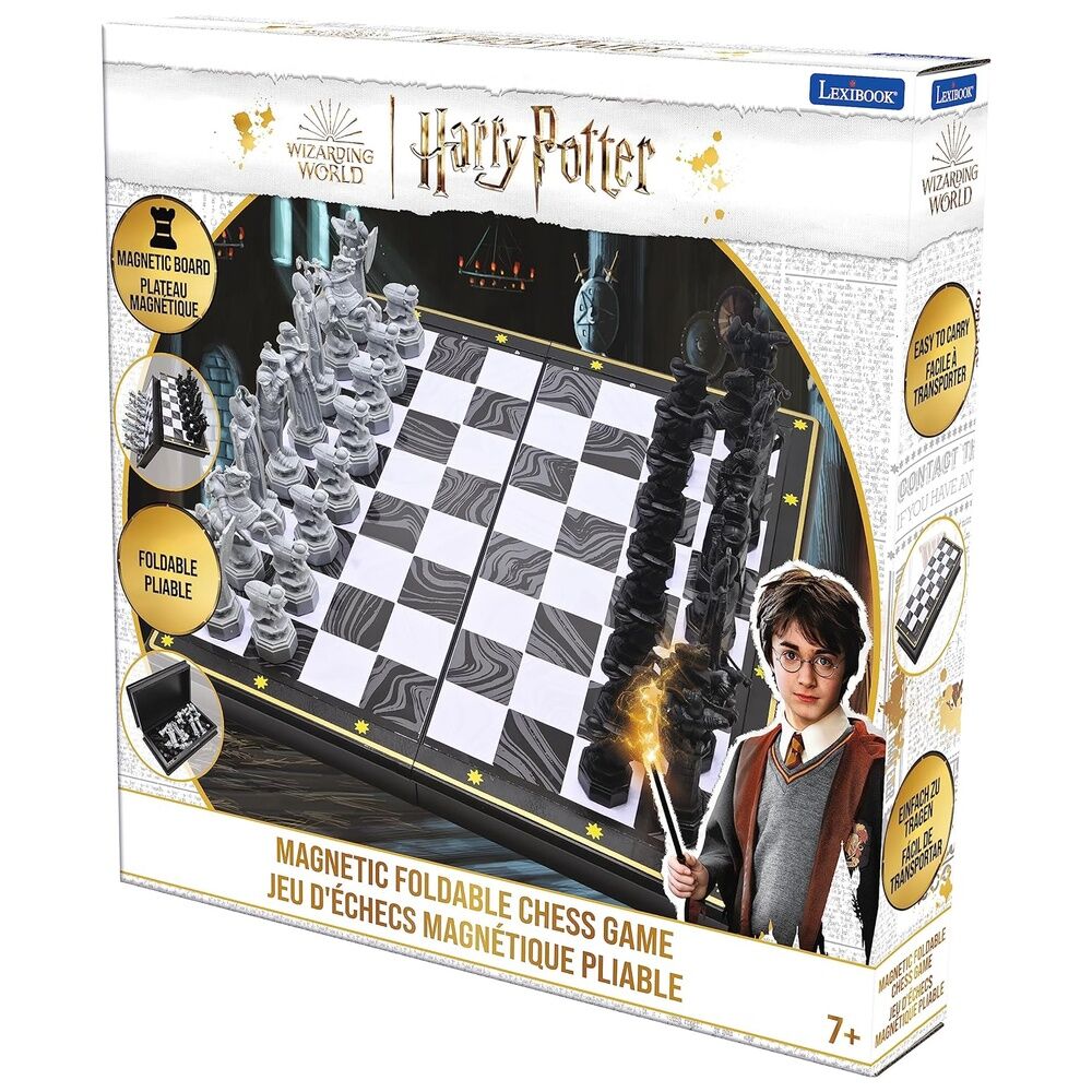Ajedrez de mesa magnetico Harry Potter - Frikibase.com
