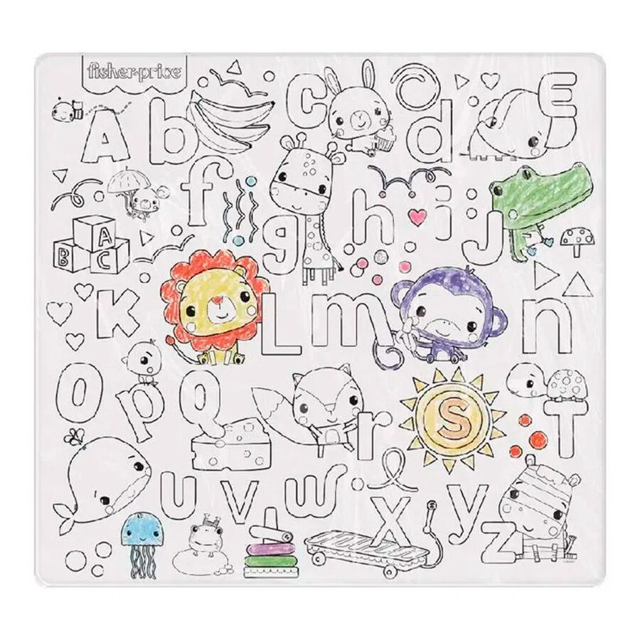 Alfombra colorear Fisher-Price - Frikibase.com