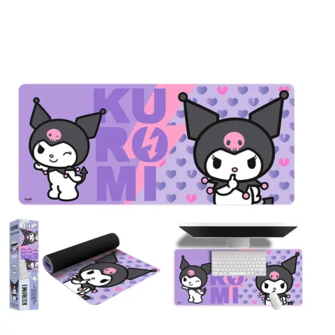 Alfombrilla gaming Kuromi Hello Kitty - Frikibase.com