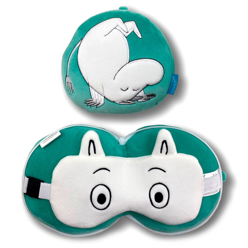 Almohada viaje antifaz Mumin Relaxeazzz - Frikibase.com